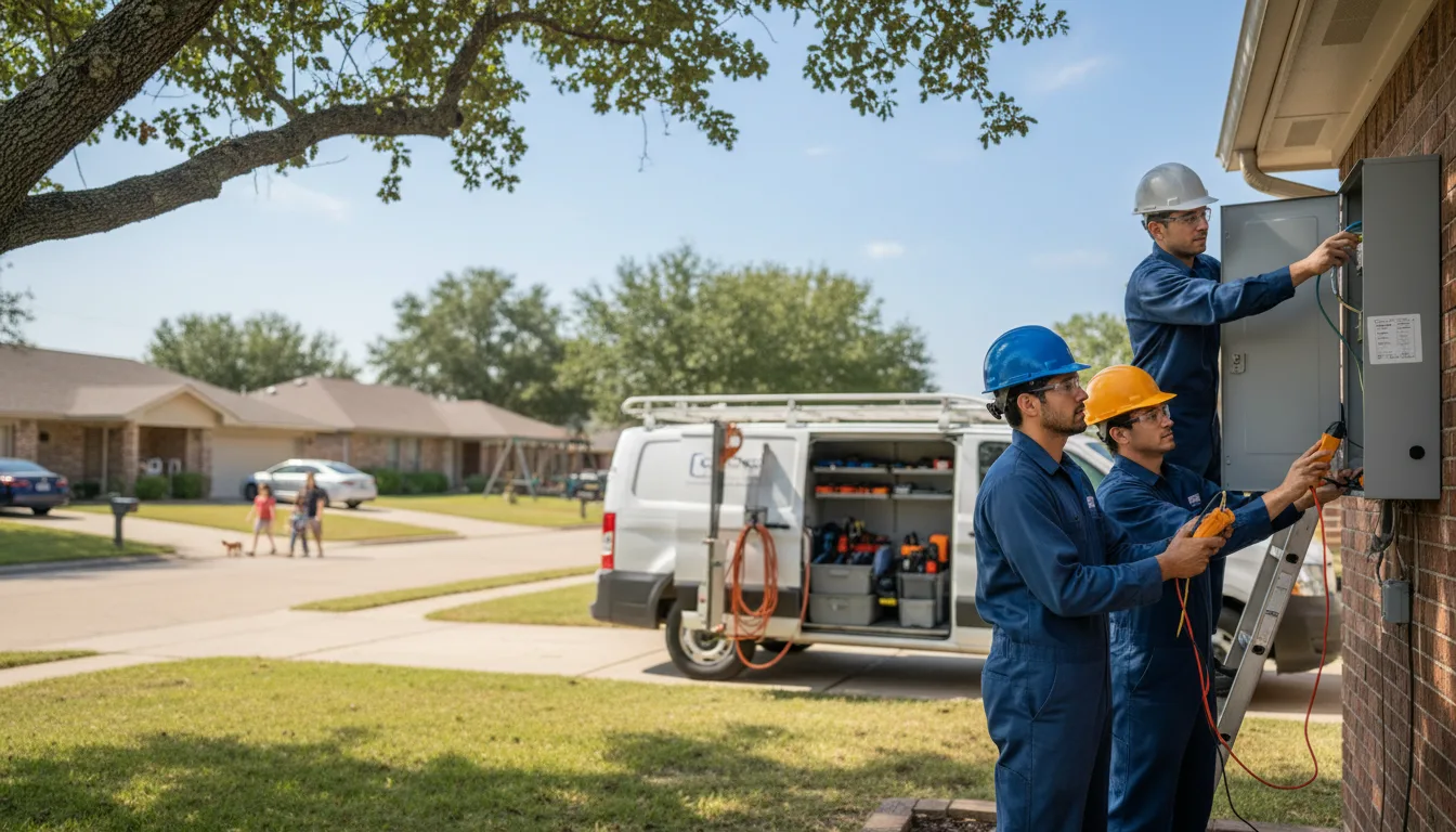 Certified electrician providing emergency electrical services in Minor Hill, TN